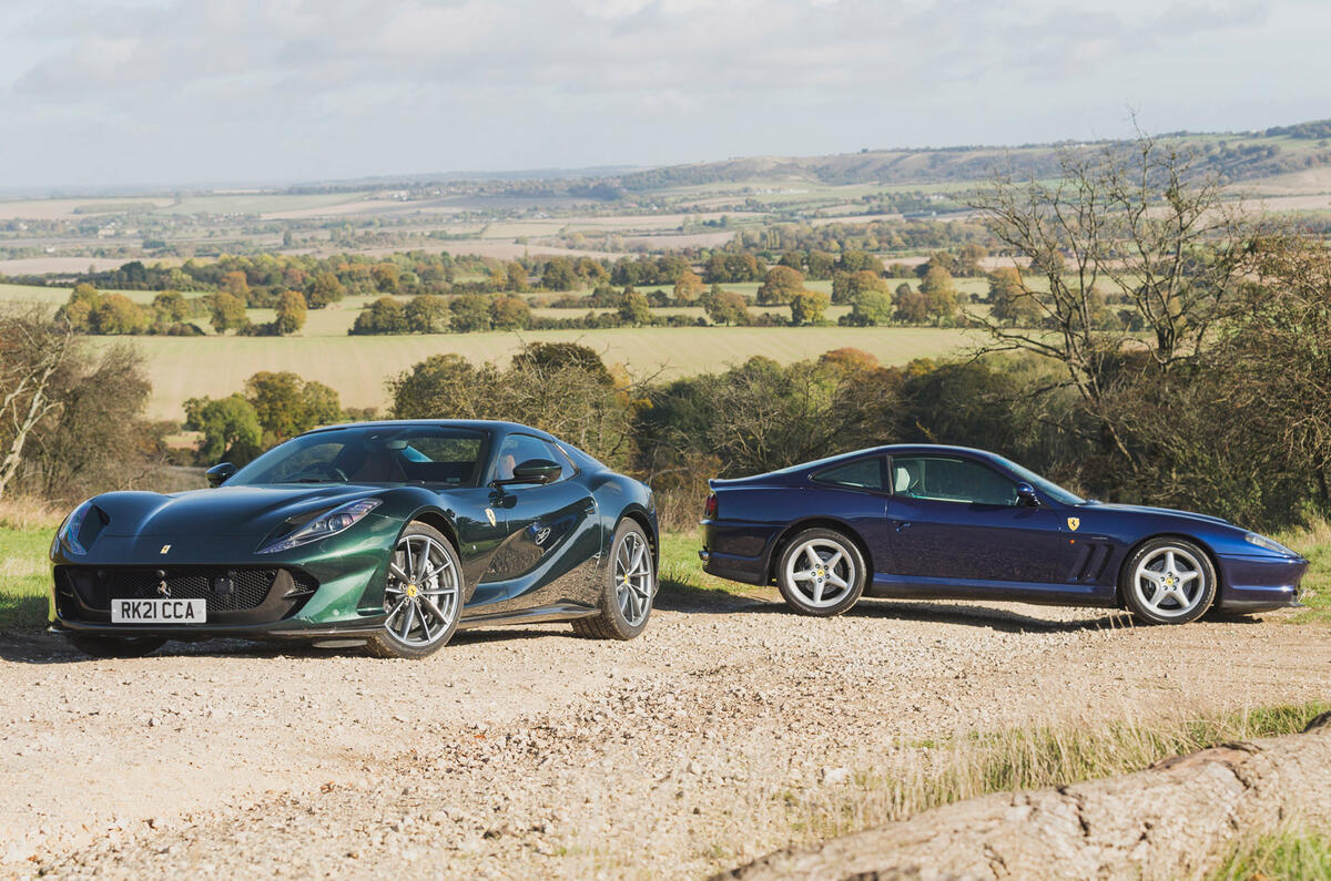 72 Ferrari 812 meets 550 2022 static 72 Ferrari 812 meets 550 2022 static