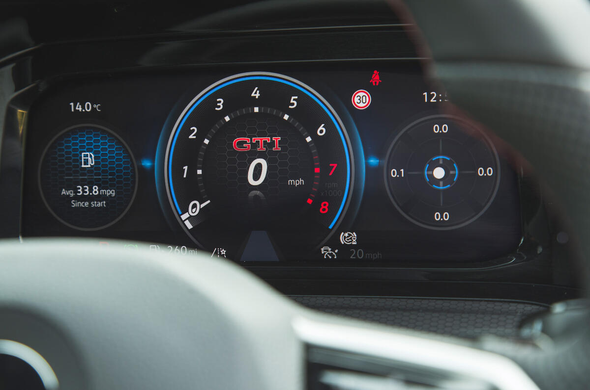 72 Golf Civic 1 Series hot hatch triple golf instruments