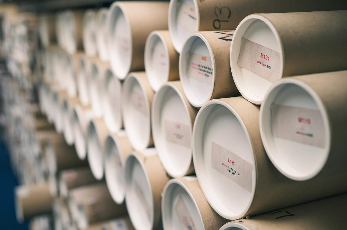 72 mclaren heritage blueprints