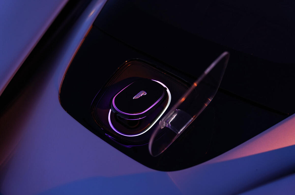 Pininfarina Battista 2019 first drive review - charging port
