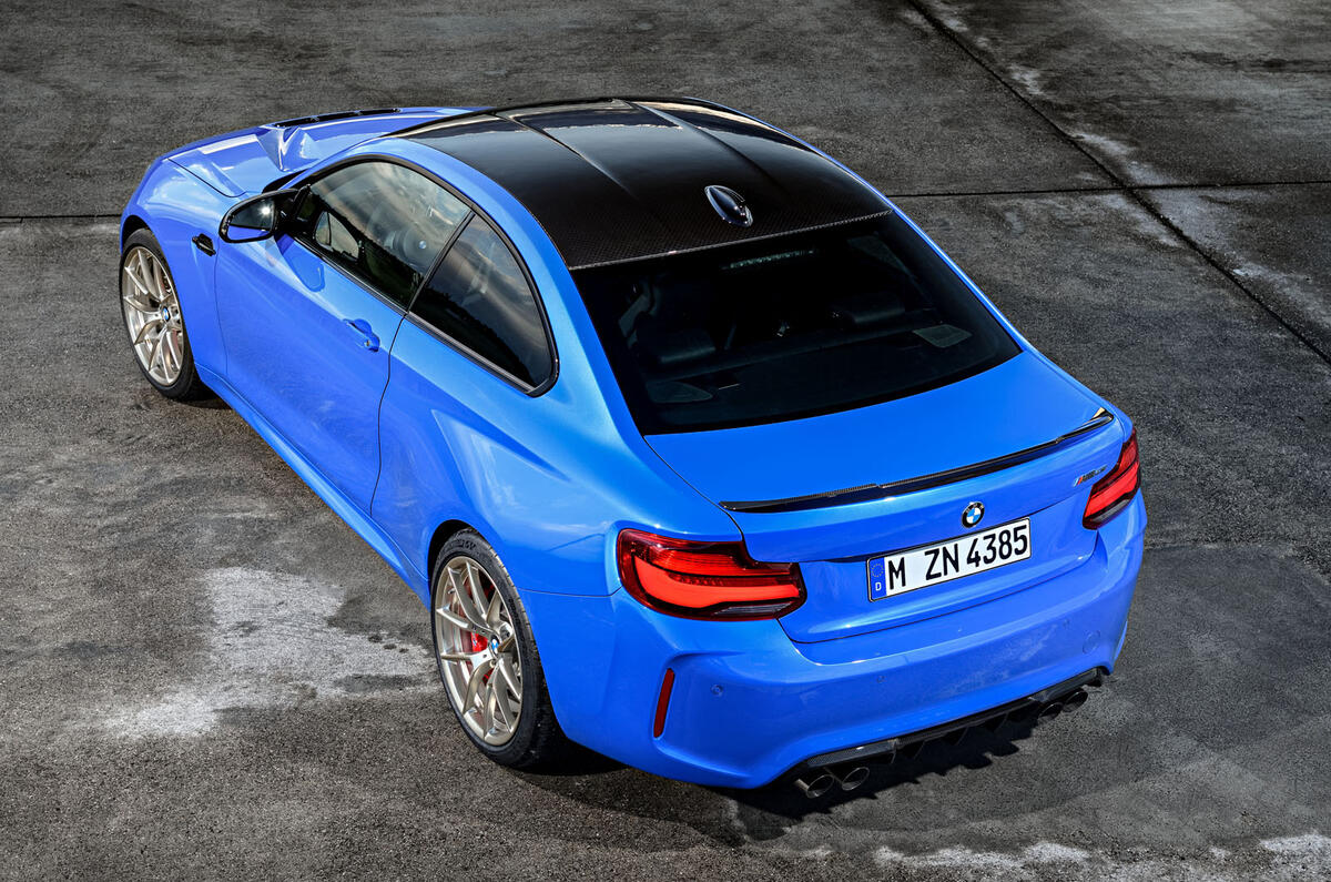 BMW CS 2020 official press images - static rear