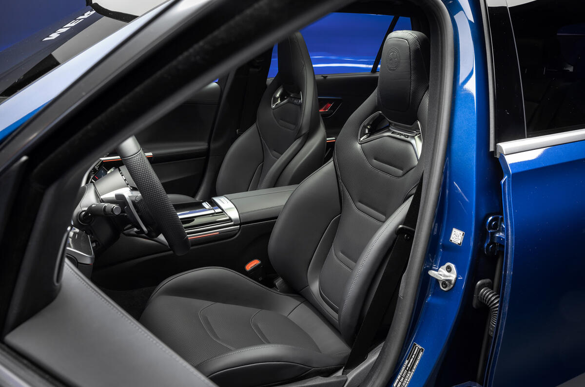 73 Mercedes AMG C43 estate 2022 official reveal cabin