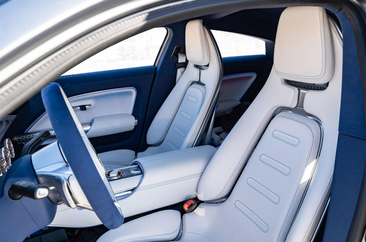 73 Mercedes EQXX mission accomplished ride 2022 interior 73 Mercedes EQXX mission accomplished ride 2022 interior
