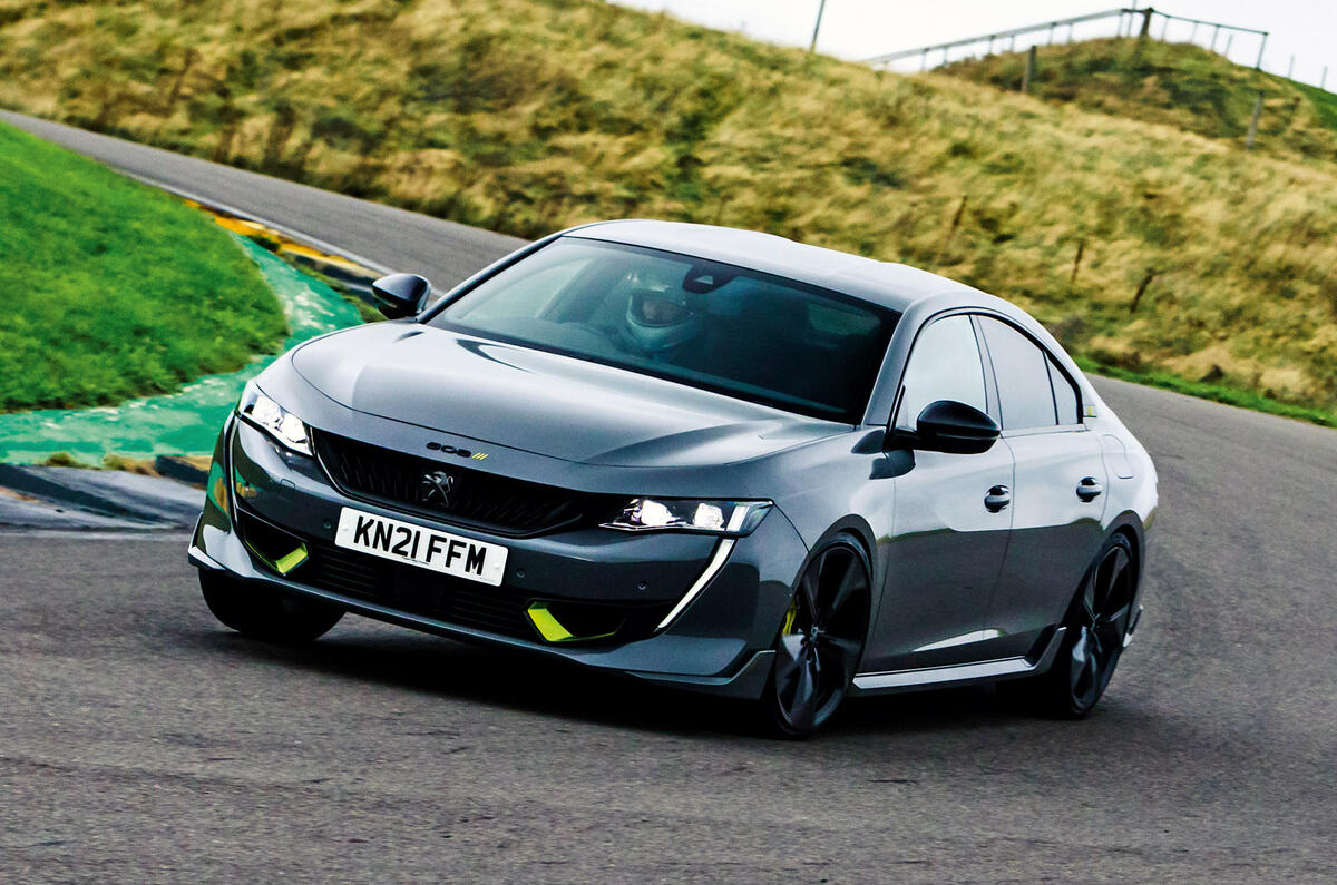 74 Britains best drivers car 2021 Peugeot track front 74 Britains best drivers car 2021 Peugeot track front