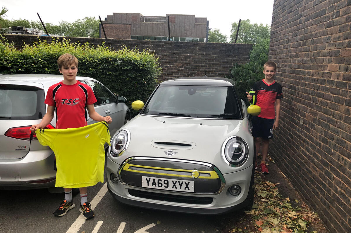 a month with a Mini Electric - colour match a month with a Mini Electric - colour match