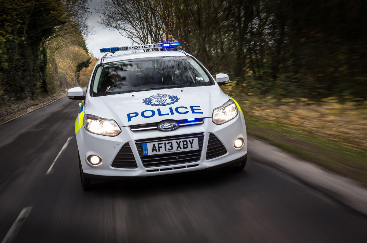 Police Ford Focus estate