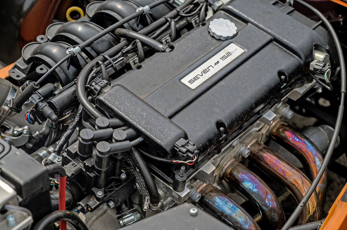 Naturally aspirated group test - Caterham engine