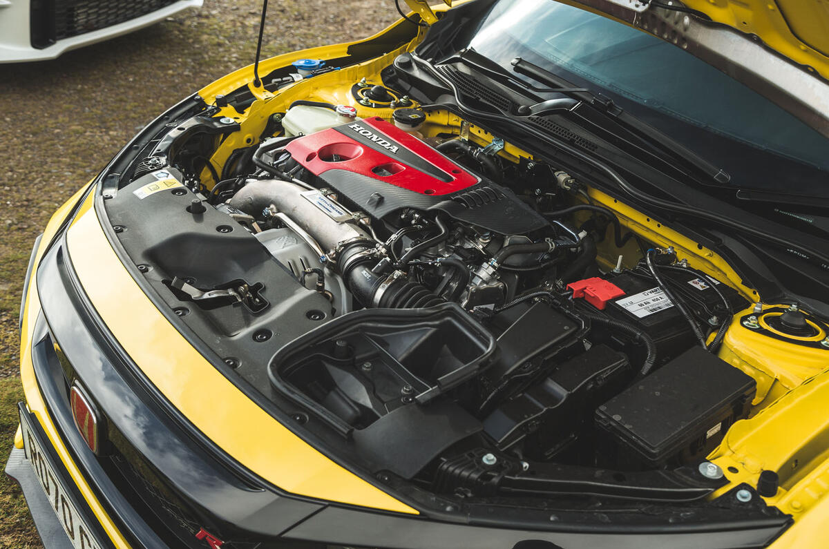Britain's best affordable drivers car 2020 - Honda Civic Type R limited - engine Britain's best affordable drivers car 2020 - Honda Civic Type R limited - engine
