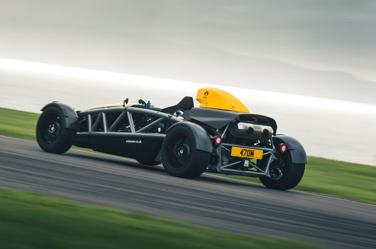 75 Britains best drivers car 2021 atom track rear 75 Britains best drivers car 2021 atom track rear