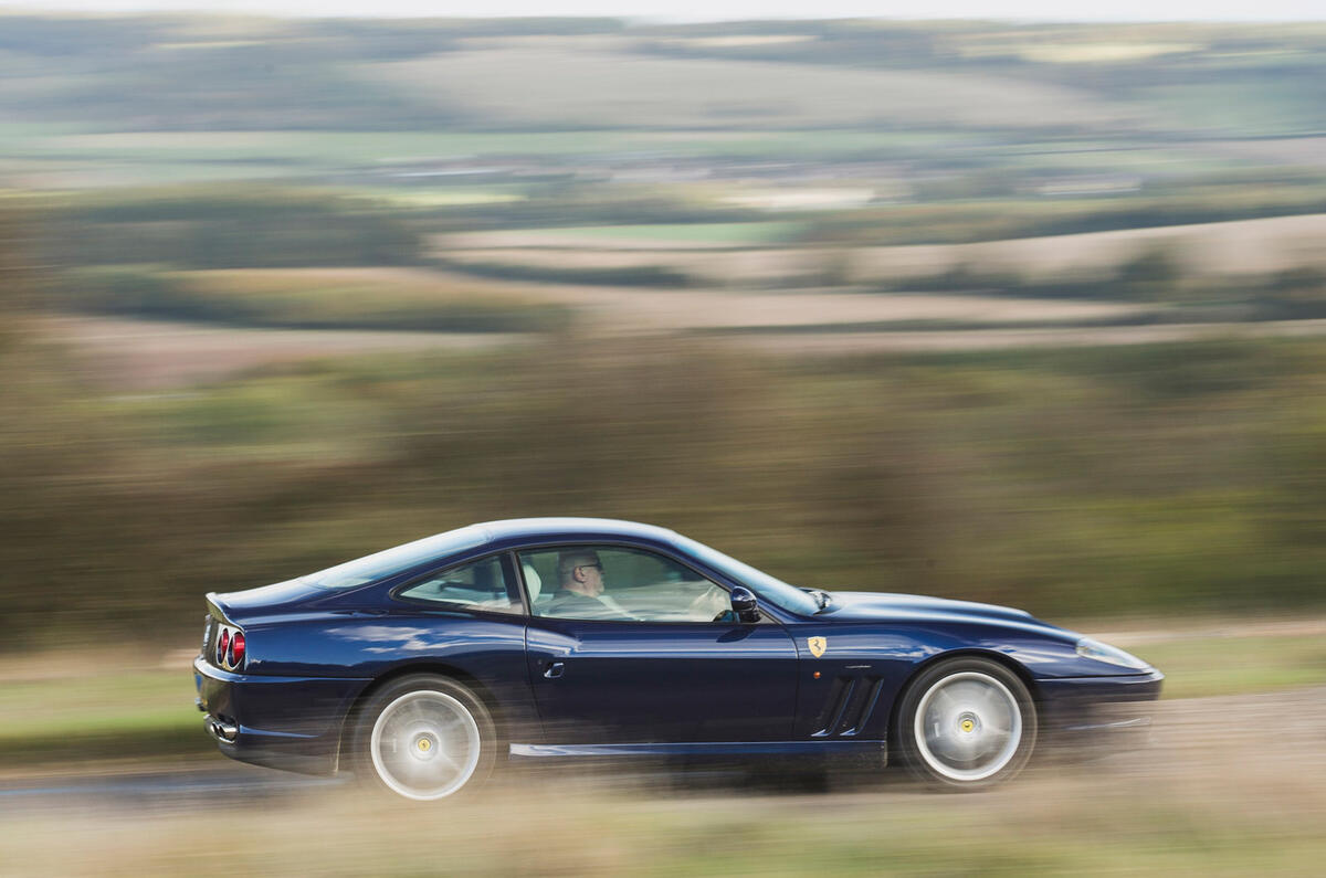 75 Ferrari 812 meets 550 2022 5550 side pan 75 Ferrari 812 meets 550 2022 5550 side pan
