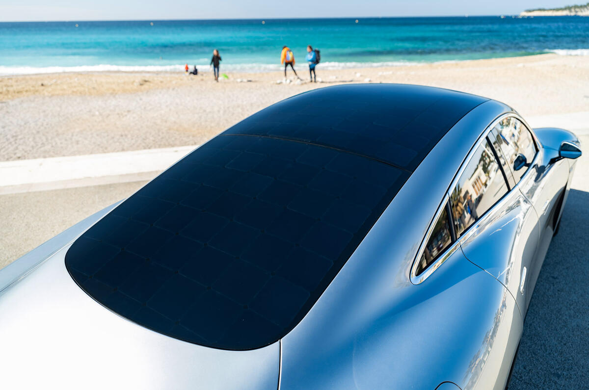 75 Mercedes EQXX mission accomplished ride 2022 roofline 75 Mercedes EQXX mission accomplished ride 2022 roofline