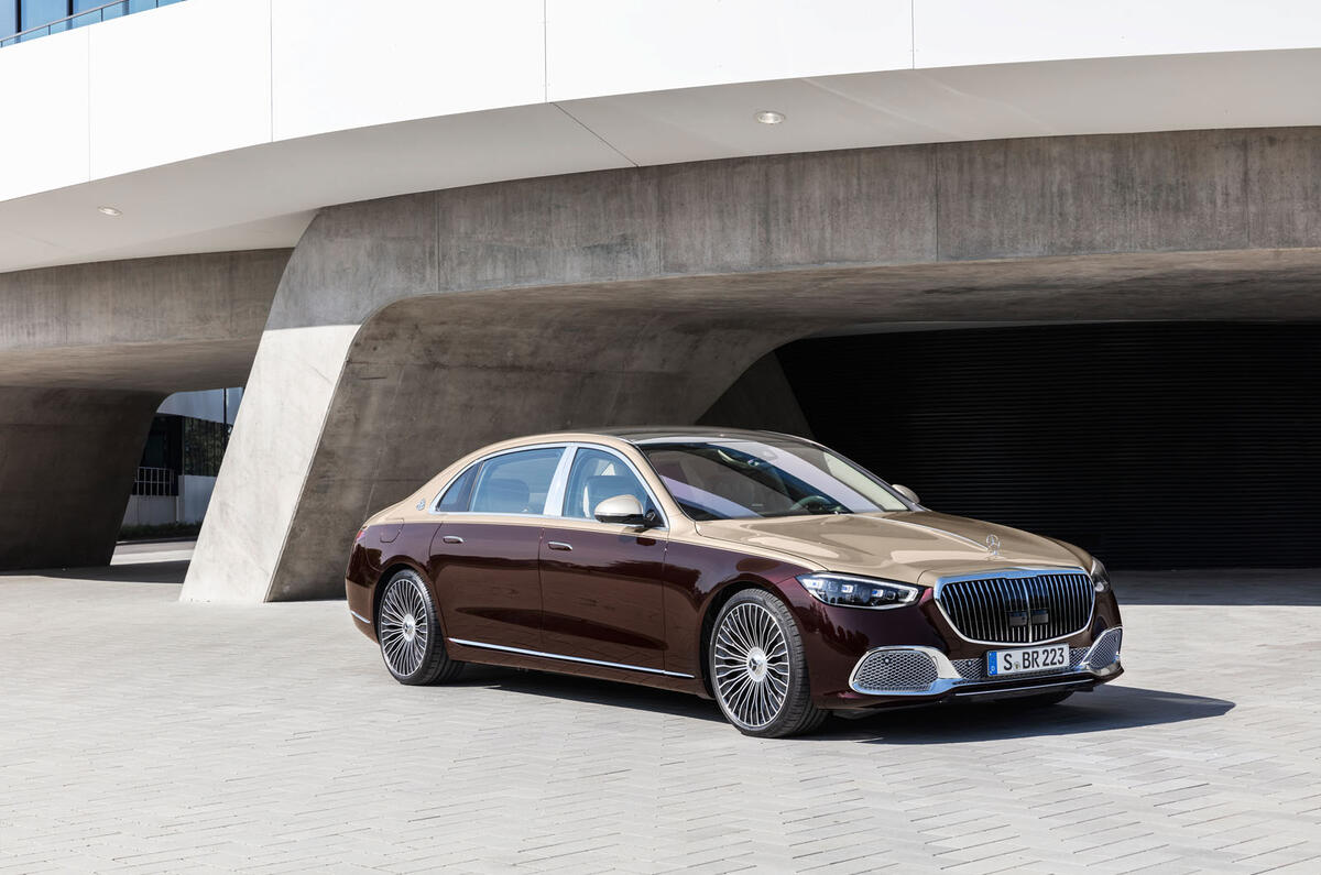 2021 Mercedes-Maybach S-Class official images - static front