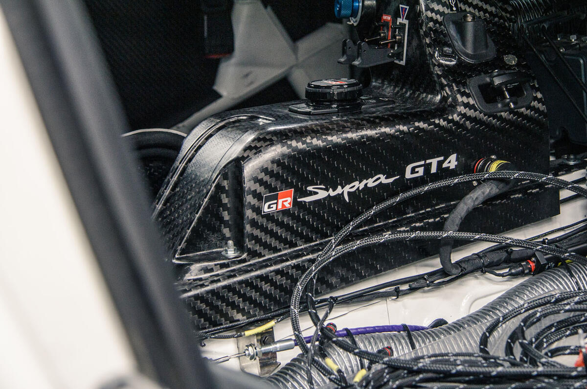 Waking the Toyota GT-One - Supra GT4 tank