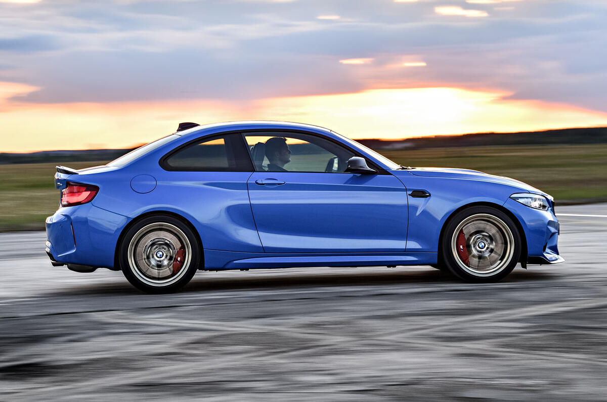 BMW CS 2020 official press images - on the road side