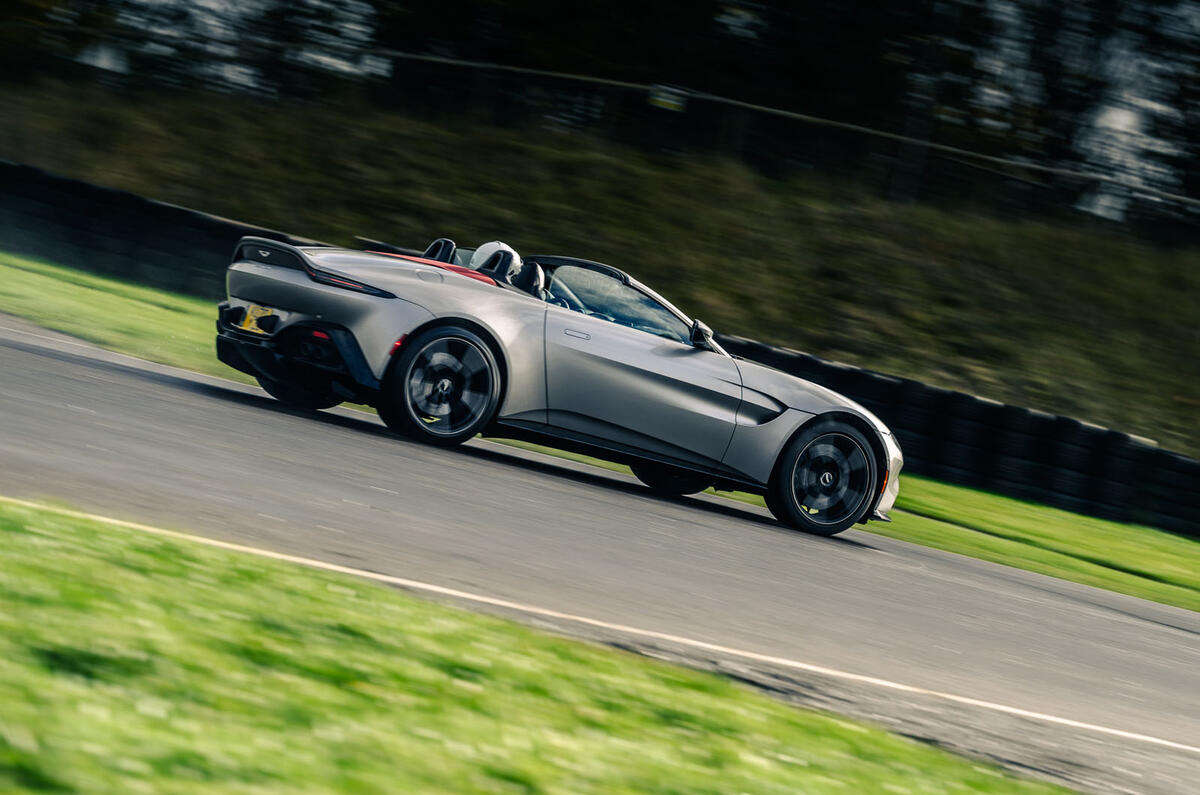 Britain's best drivers car 2020 - Aston rear Britain's best drivers car 2020 - Aston rear