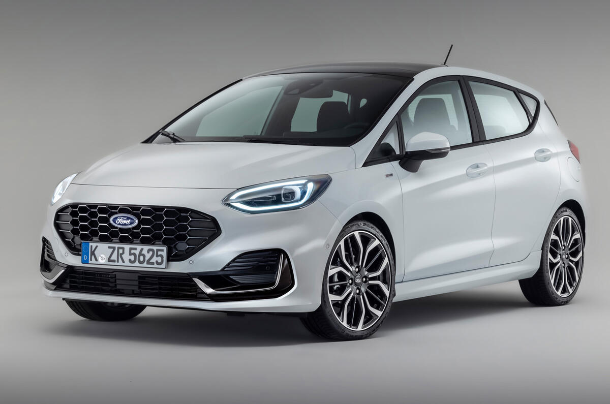 76 Ford Fiesta 2021 refresh ST Line Studio front