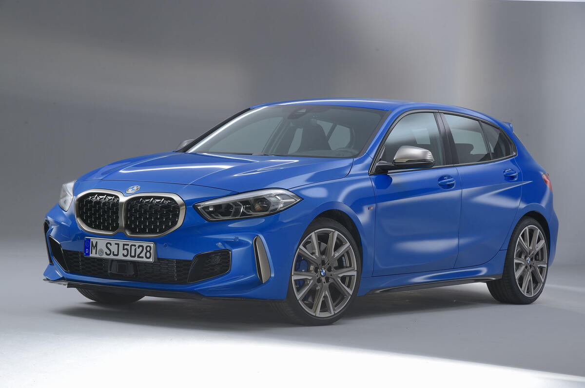 BMW 1 Series 2019 official reveal - studio front
