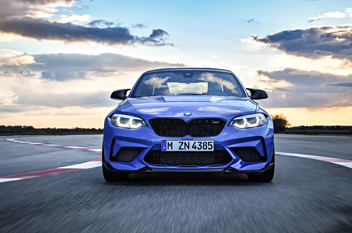 BMW CS 2020 official press images - on the road nose