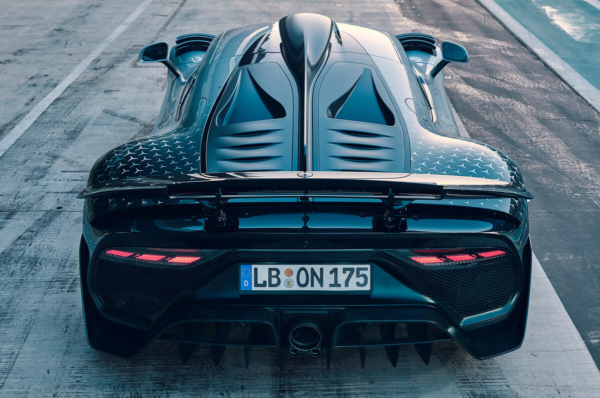 77 mercedes amg one rear track 77 mercedes amg one rear track