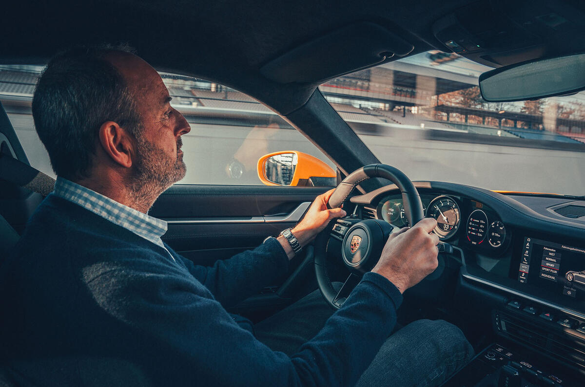 2019 Porsche 911 Carrera S track drive - Andrew Frankel driving