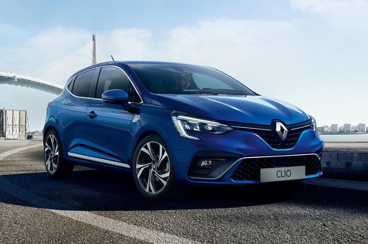 Renault Clio 2019 Autocar studio static - RS Line front