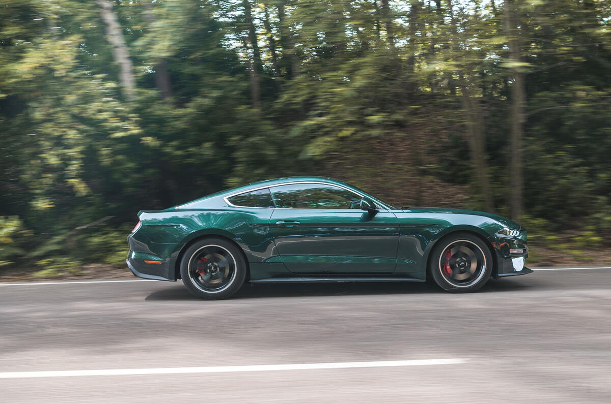 Naturally aspirated group test - Mustang driving side