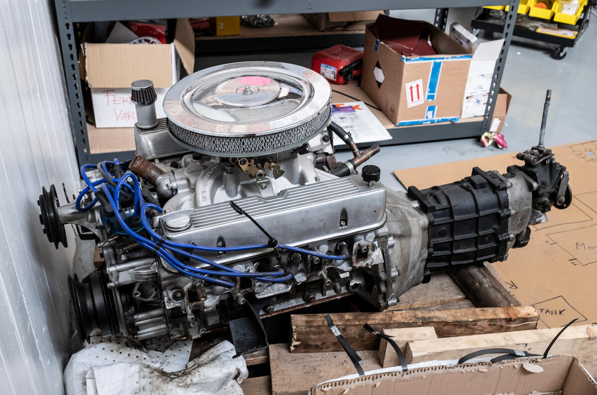 78 AVA Electric Cobra prototype feature engine removed