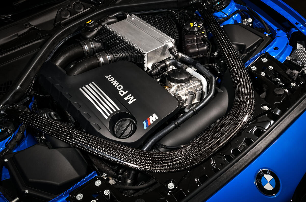 BMW CS 2020 official press images - engine
