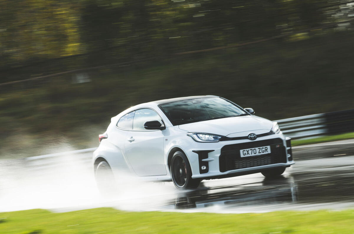 Autocar writers car of 2020 - Toyota GR Yaris track front Autocar writers car of 2020 - Toyota GR Yaris track front