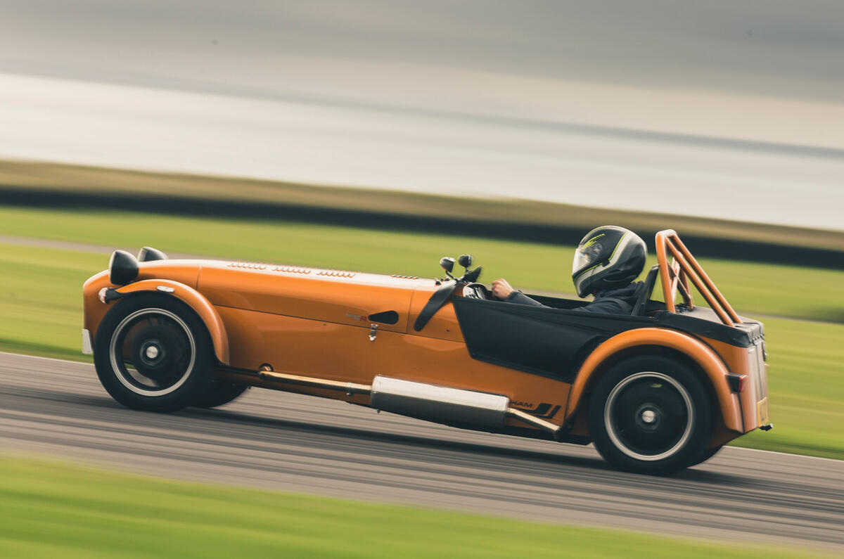 78 Britains best drivers car 2021 caterham track side 78 Britains best drivers car 2021 caterham track side