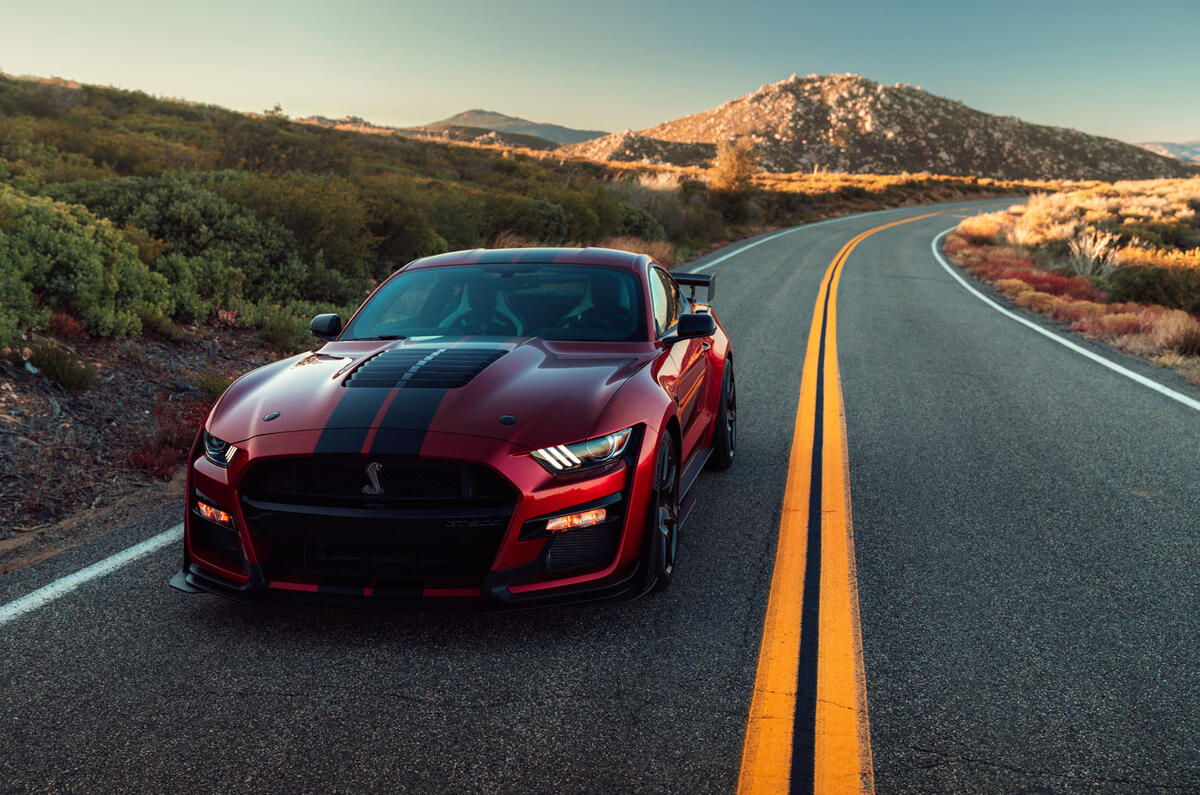 Ford Shelby Mustang GT500 official reveal - on the road 