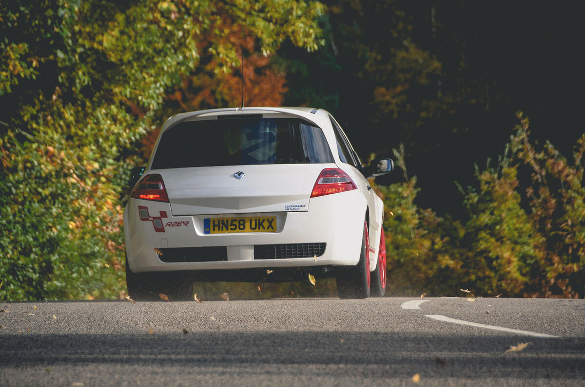 Renaultsport history picture special - Renaultsport Megane R26.r rear Renaultsport history picture special - Renaultsport Megane R26.r rear