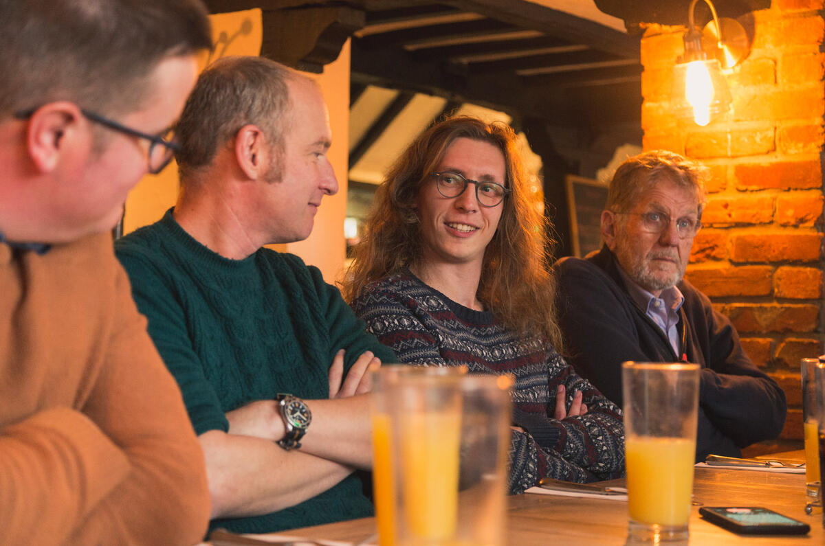 78 road testers christmas lunch 2021 four