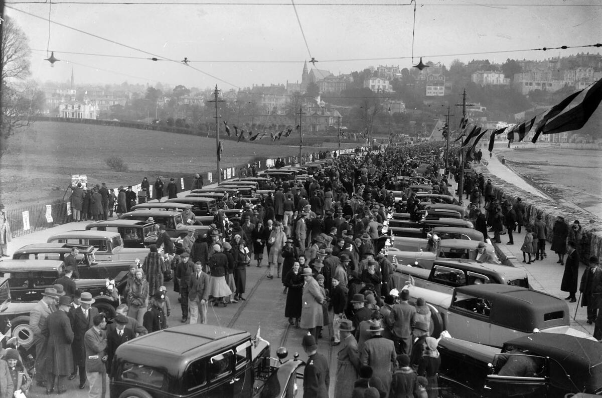 1932 RAC rally in Torquay - credit: motorsport images 1932 RAC rally in Torquay - credit: motorsport images