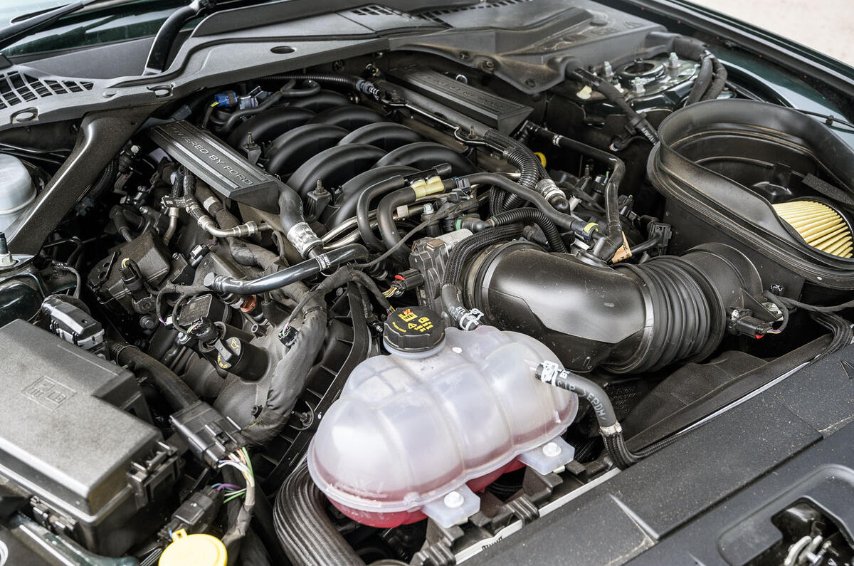 Naturally aspirated group test - Mustang engine