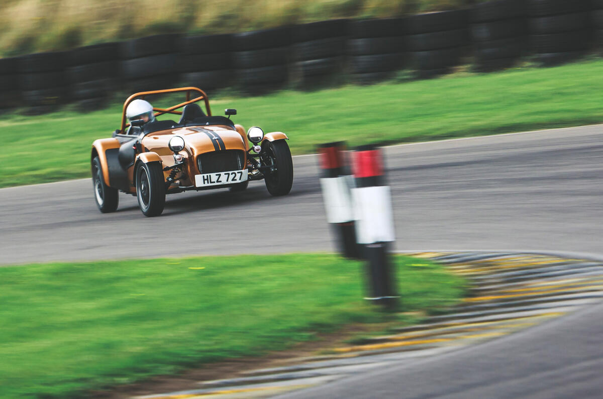 79 Britains best drivers car 2021 caterham track front 79 Britains best drivers car 2021 caterham track front