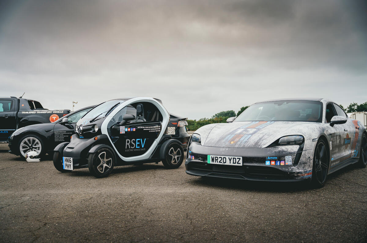 79 EV track day llandow 2021 feature static