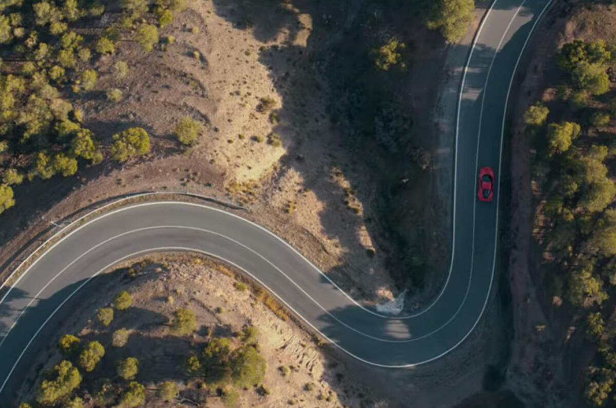 Ferrari F8 Tributo 2019 first ride review - aerial