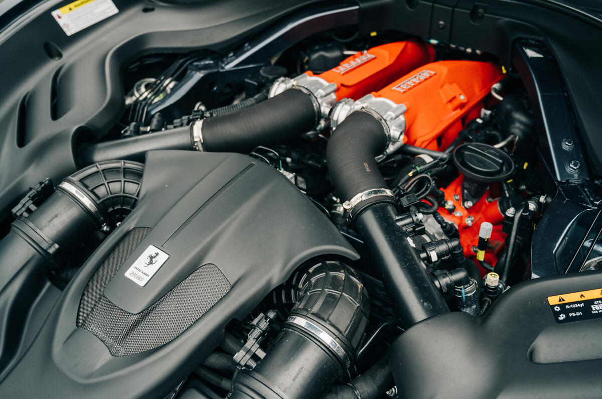 79 Ferrari Roma triple test 2021 Roma engine 79 Ferrari Roma triple test 2021 Roma engine