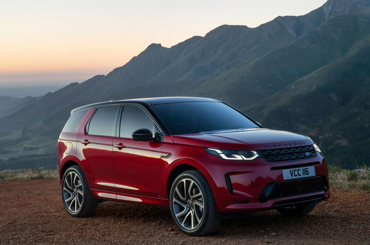 Land Rover Discovery Sport 2019 official reveal - static front