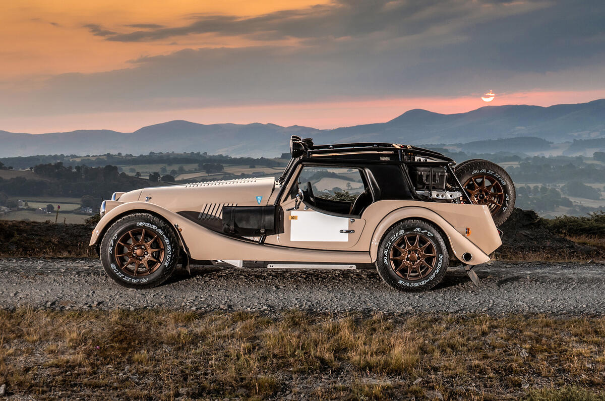 79 Morgan Plus Four CX T official reveal static side