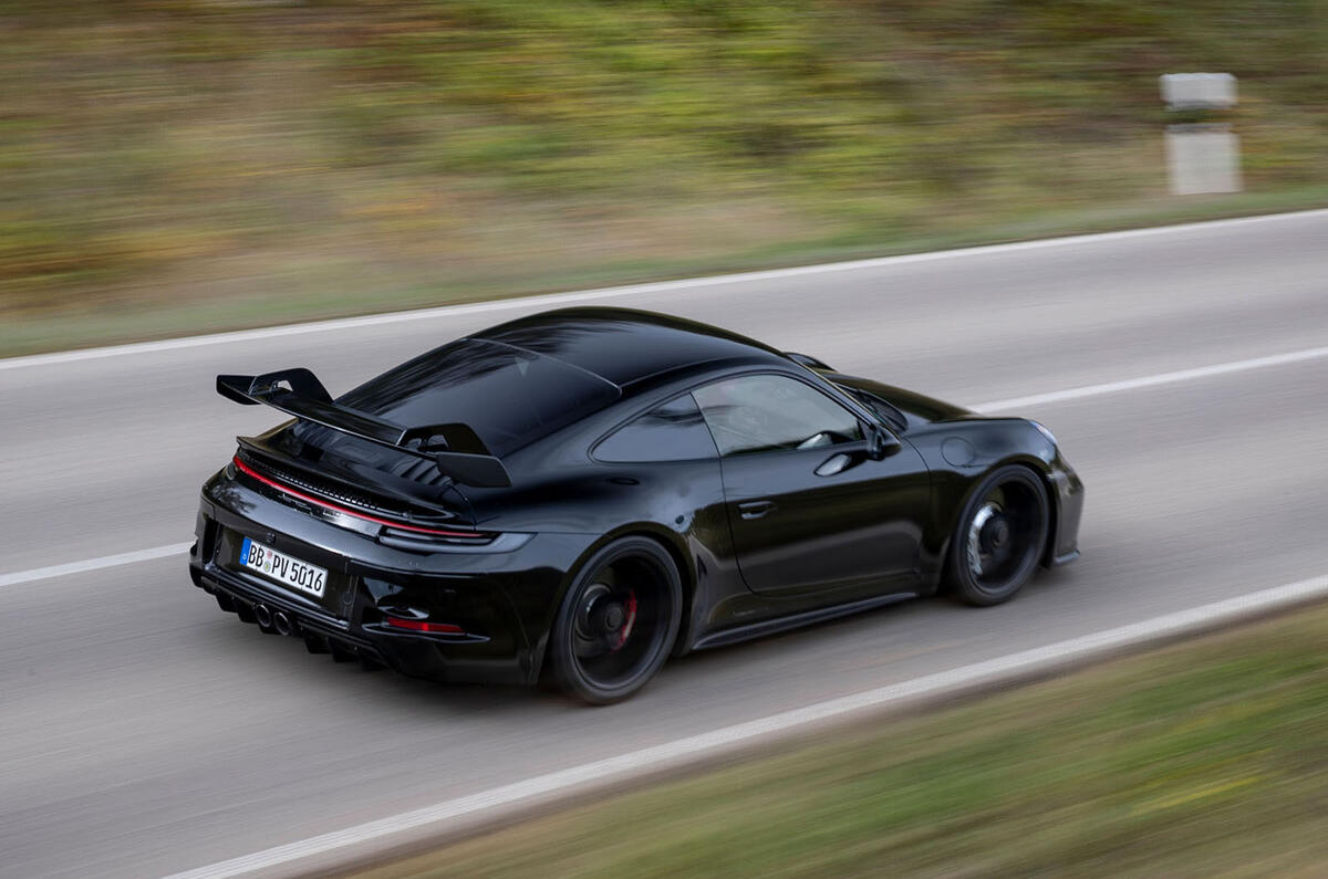 Porsche 911 GT3 2021 passenger ride - driving rear Porsche 911 GT3 2021 passenger ride - driving rear