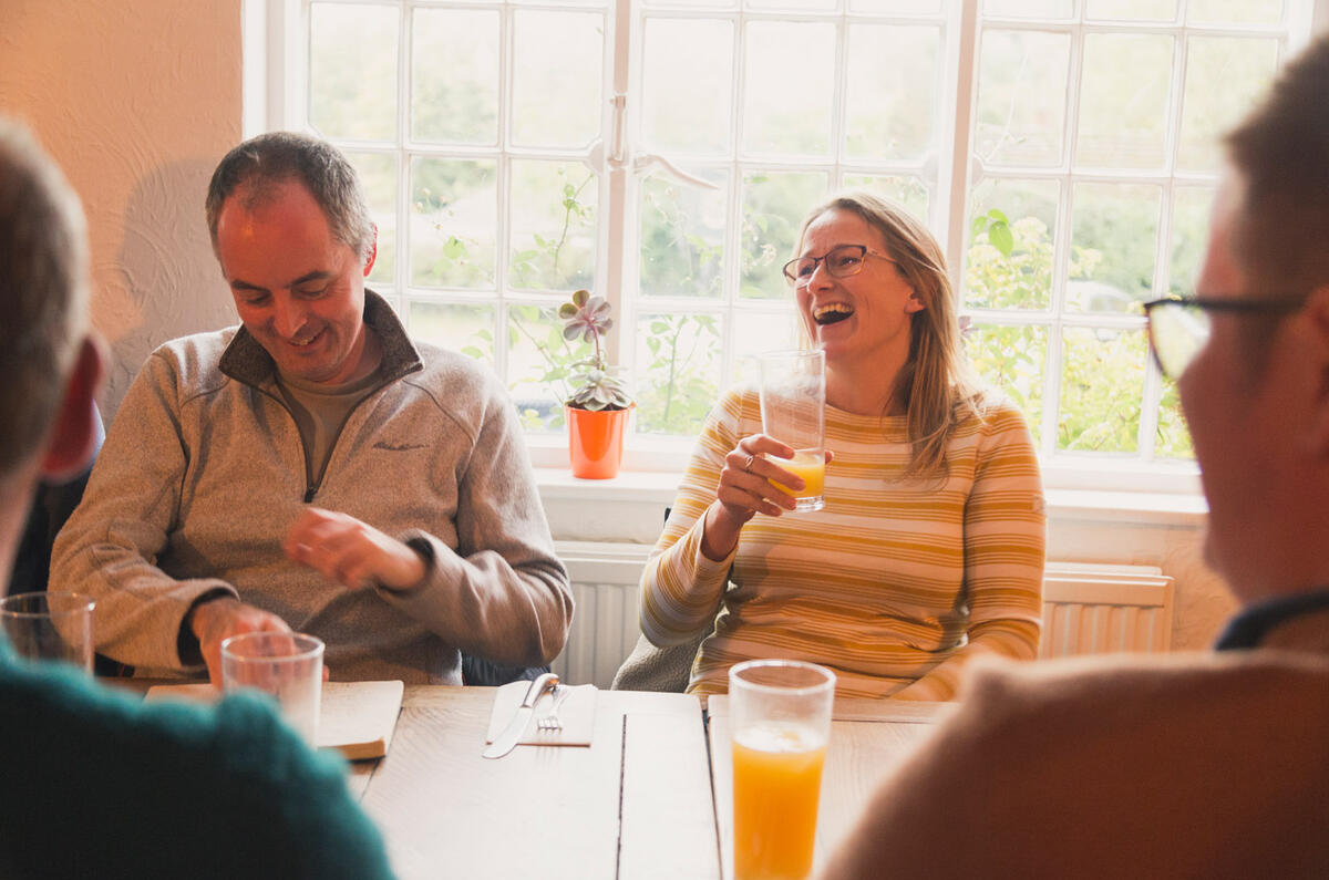 79 road testers christmas lunch 2021 laugh