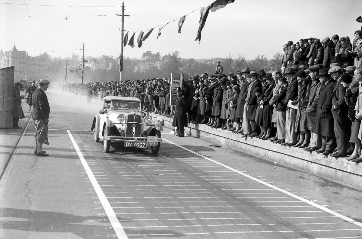 1932 RAC rally - credit: motorsport images 1932 RAC rally - credit: motorsport images