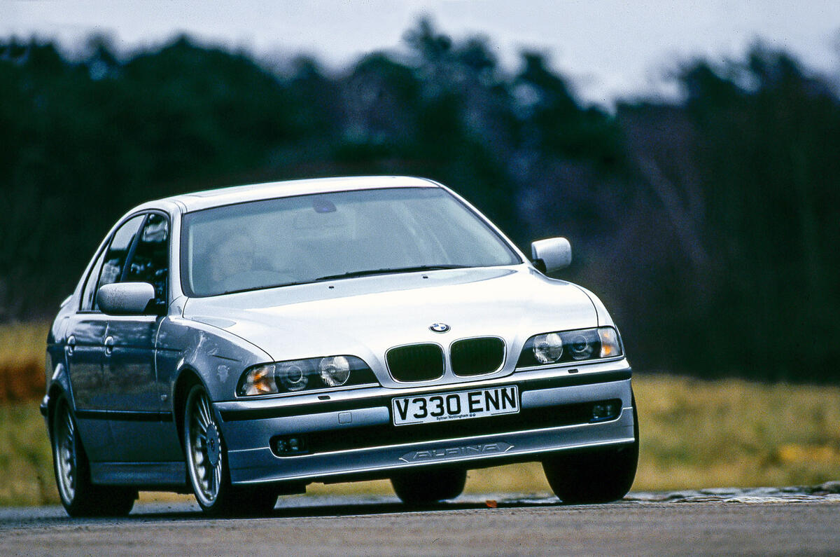 Alpina B10 - tracking front Alpina B10 - tracking front