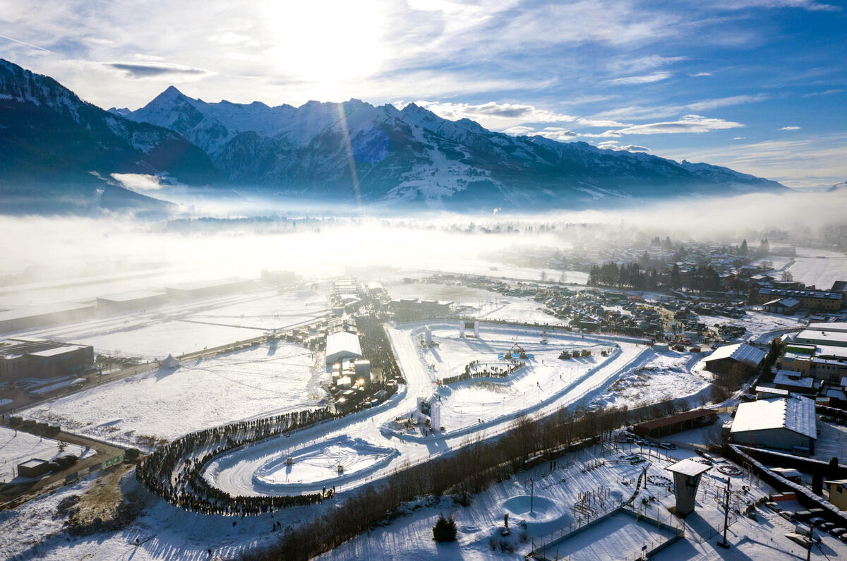 GP Ice Race Zell am See course