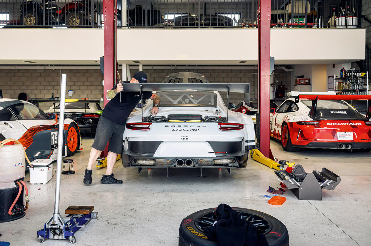 Thermal Raceway 2020 - Porsche GT3 stationary rear Thermal Raceway 2020 - Porsche GT3 stationary rear