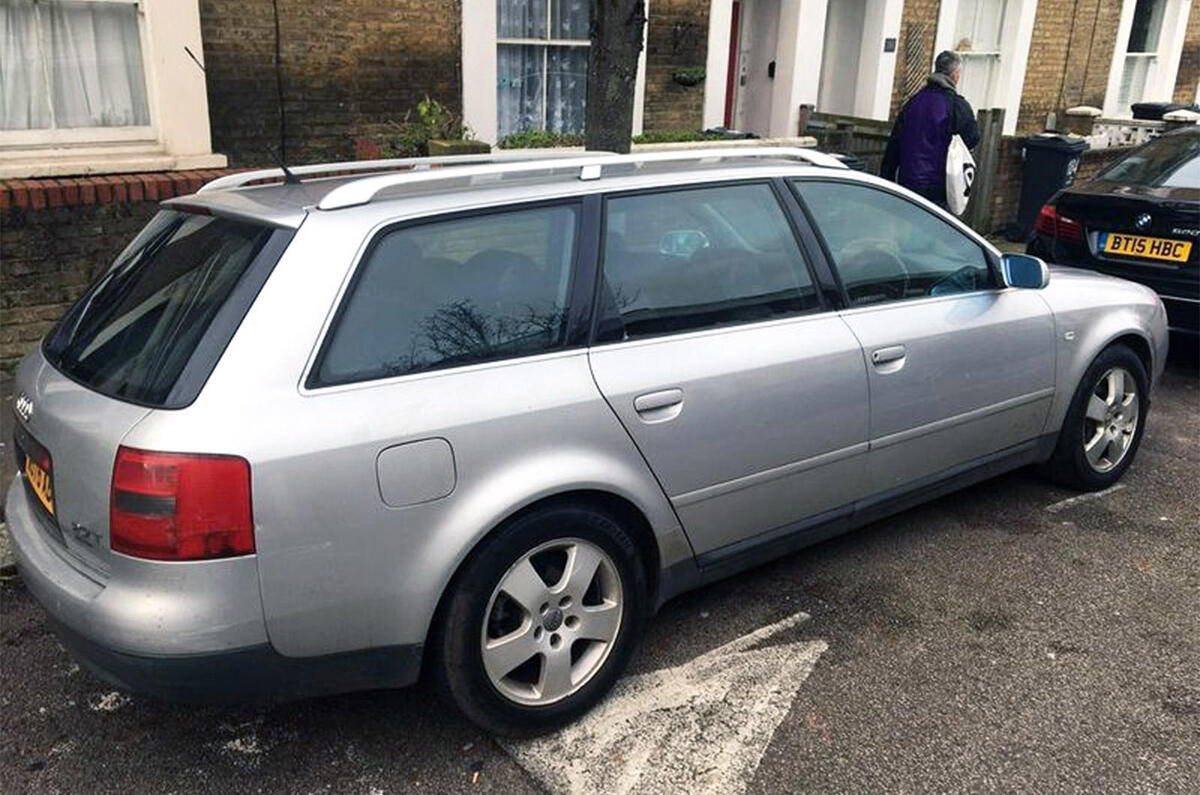 Audi A6 Avant - static rear