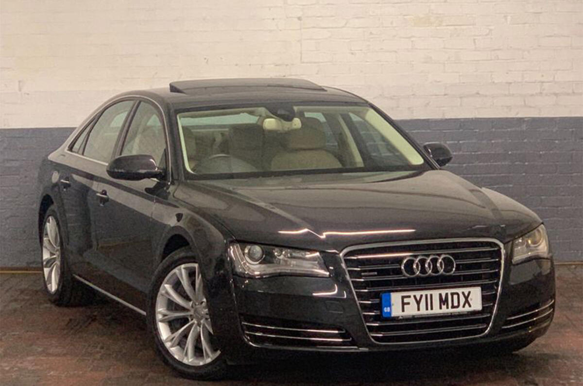 Audi A8 - static front Audi A8 - static front