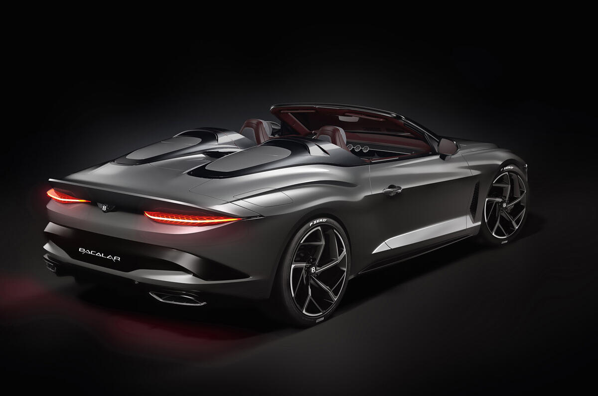 Bentley Bacalar Greenwich 2020 - static rear Bentley Bacalar Greenwich 2020 - static rear